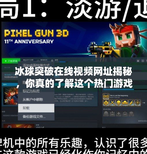 冰球突破在线视频网址揭秘，你真的了解这个热门游戏吗？冰球突破在线视频网址
