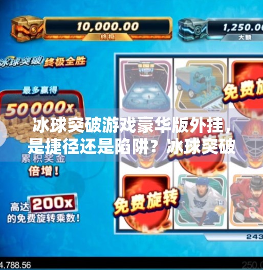 冰球突破游戏豪华版外挂，是捷径还是陷阱？冰球突破游戏豪华版外挂